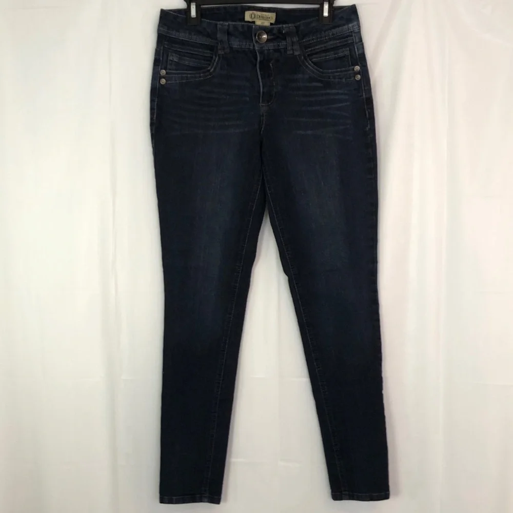 Democracy Women's Justice Jegging  Dark Blue Jeans Size 10
